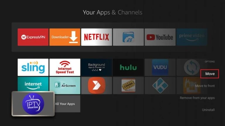 Installer IPTV Smarters Pro sur FireStick elite iptv
